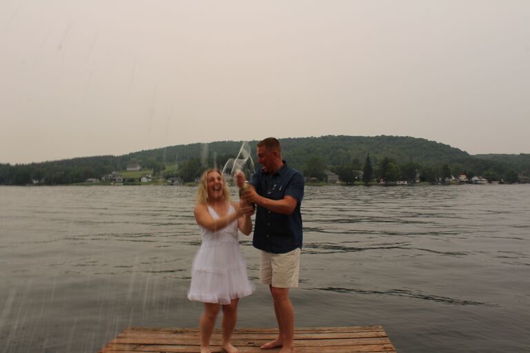 Started out on this lake as friends, returning as fiances. We HAD to take some celebratory photos. See the full gallery in the "Our Photos" page. 

Courtesy of Rae Fitzsimmons and Darienne's mom, Valerie. 