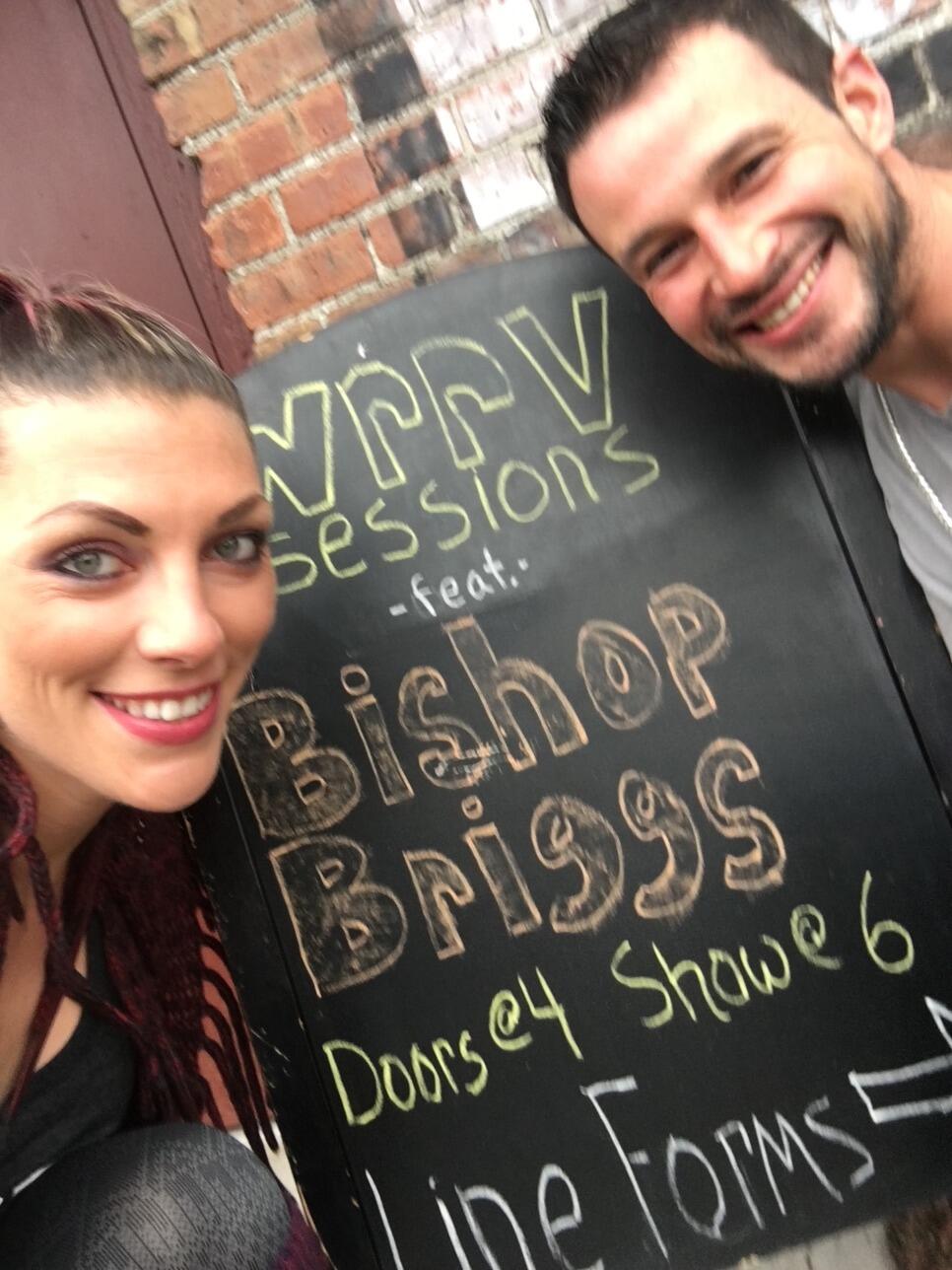Our very first WRRV Sessions with Bishop Briggs at the Newburgh Brewing Company. It would be the first of many, our longest standing tradition! We even took the kids to their first show, we saw Two Feet!!