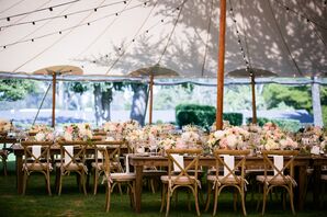 Romantic Outdoor Ceremony At Burlingame Country Club