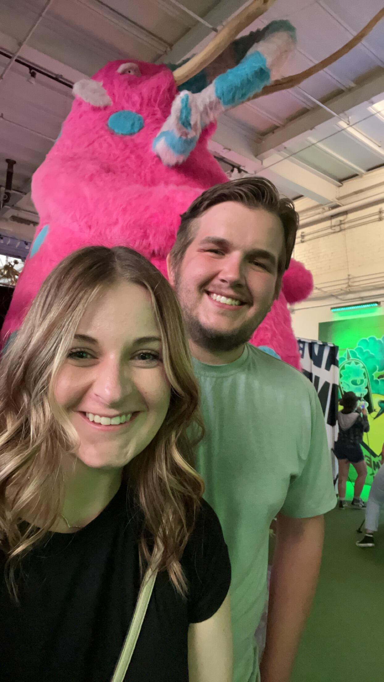 Can-Can Wonderland in St. Paul, the best mini golf spot and one of our first dates!