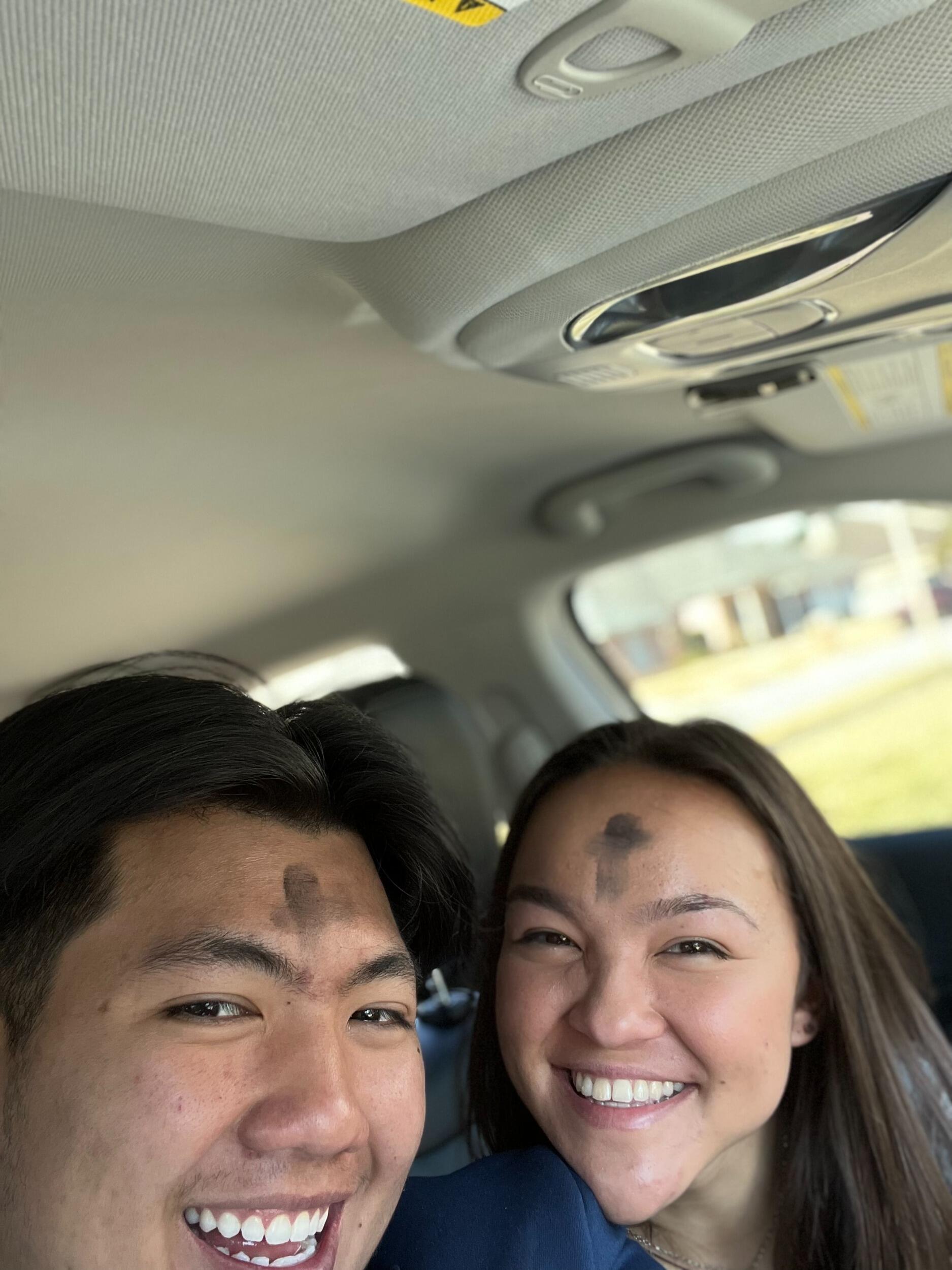 David experiences his first Ash Wednesday with Mallory in Lafayette, LA