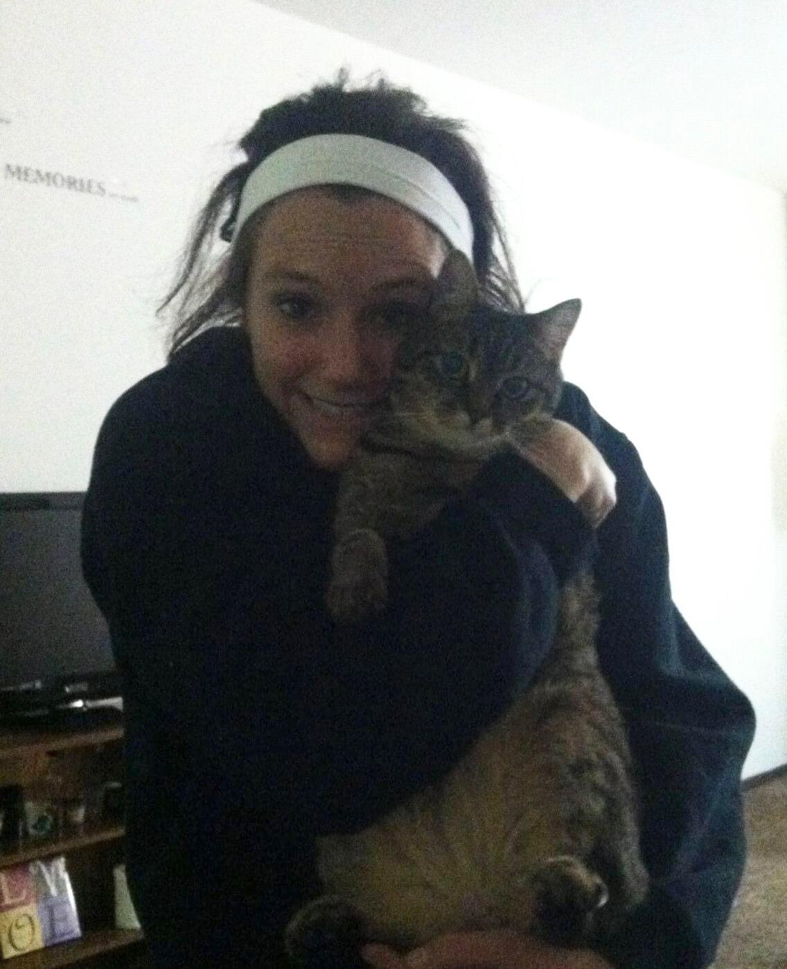 We adopted our first baby, Talayeh.