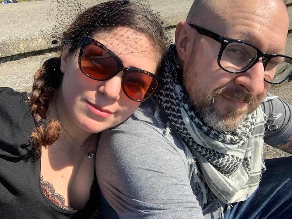 Taking advantage of some spring weather outside during the pandemic- at Green Park in Seattle