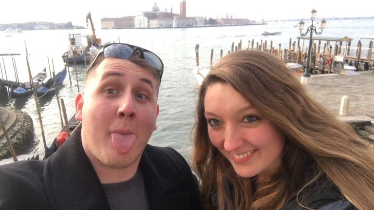 Christian introduces Savannah to Italy @ Venice