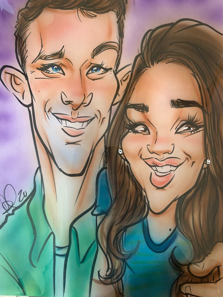 You can get a caricature painting at Adventureland! One of my favorite places to spend the day when in Iowa.