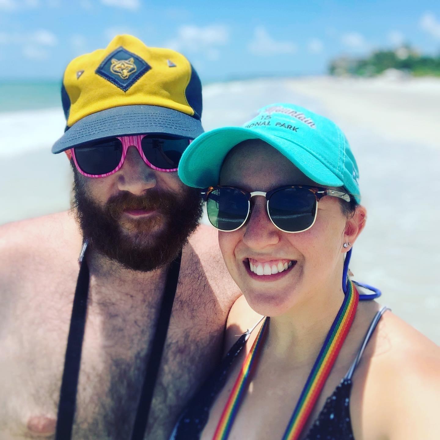 FIRST VACATION TOGETHER: We spent a week enjoying relaxation, delicious seafood and happy beach days at Redington Shores, FL. (And the start to Sarah sharing her travel bug with Joe!)