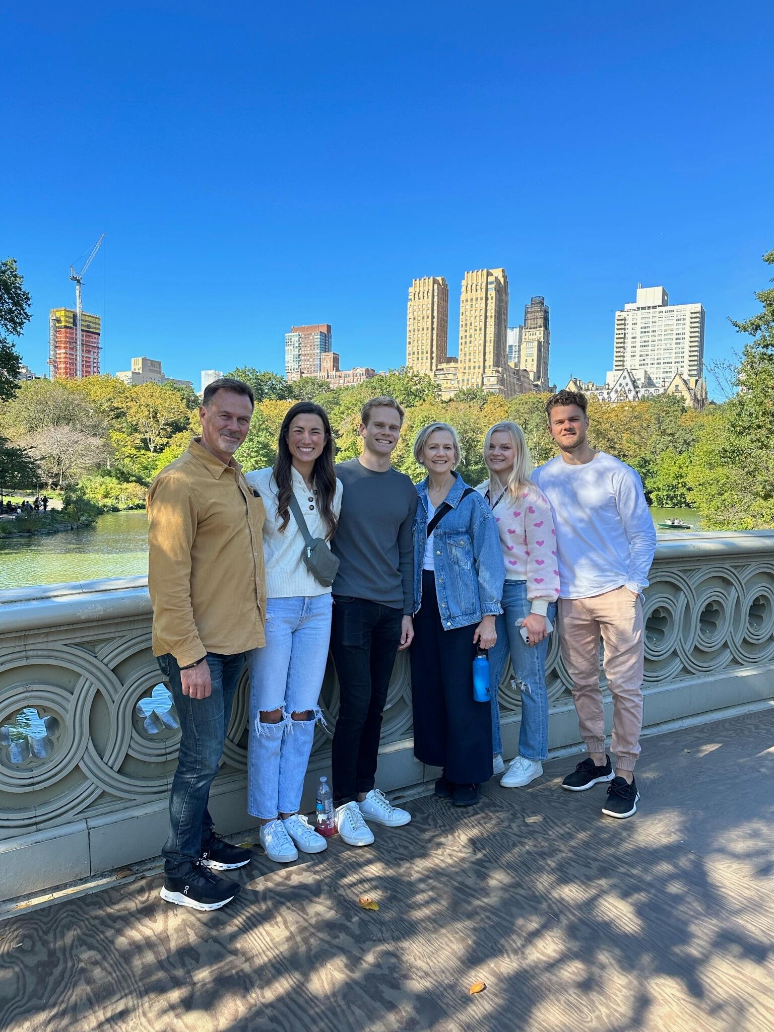 NYC with the Davis family! Such sweet times together!