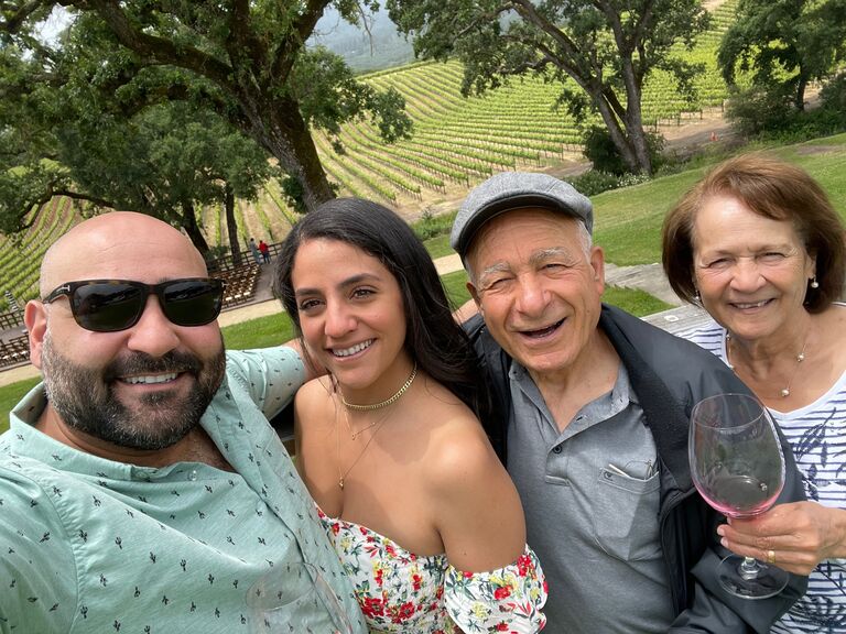 Spending Quality Time With The Family In Beautiful Sonoma County where Tarik grew up.  