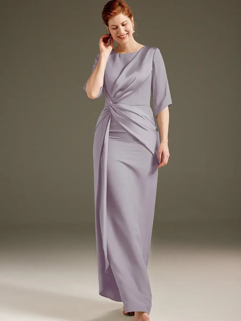 Purple twist from grandmother of the bride dress from AW Bridal
