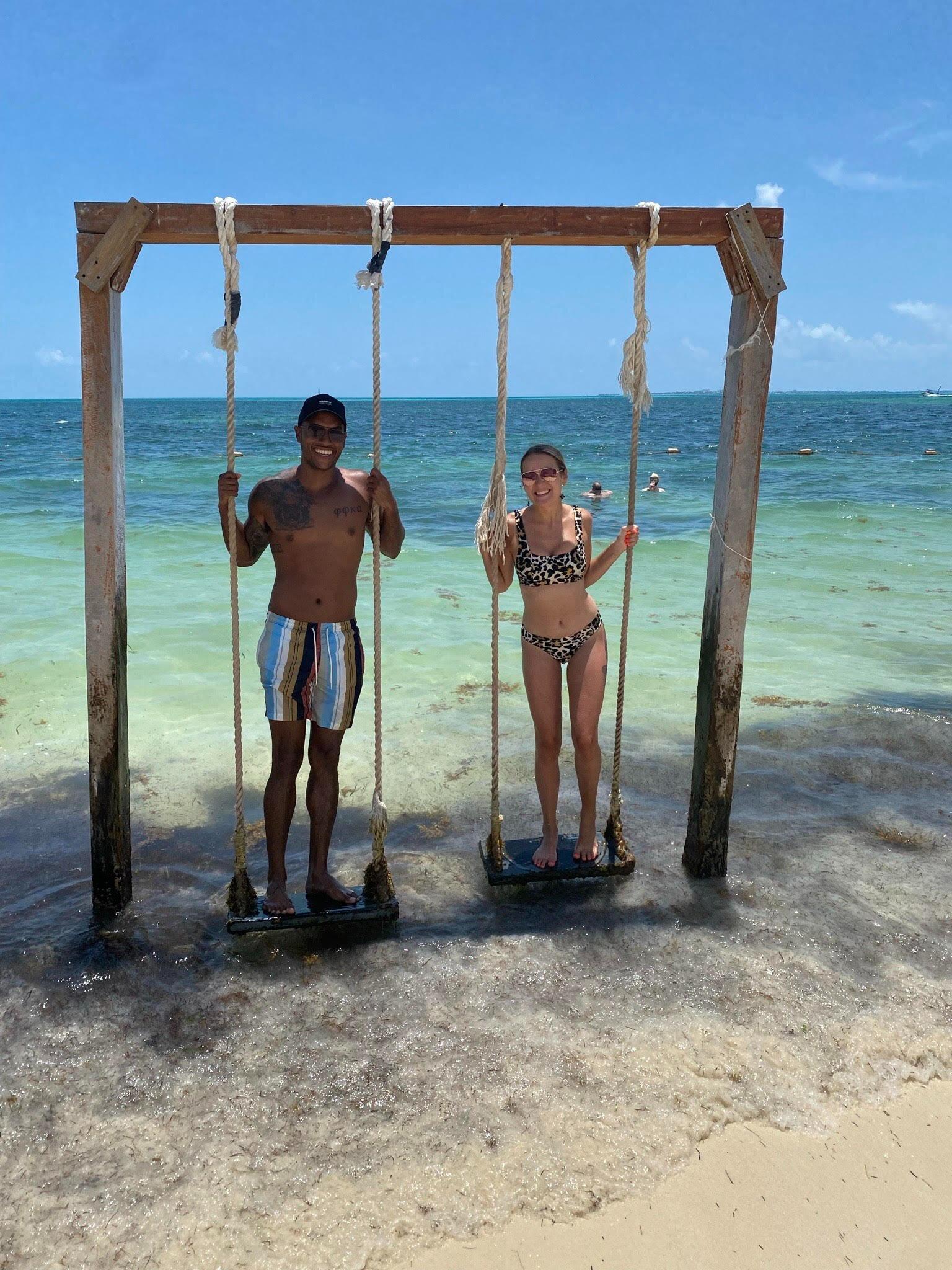 We celebrated a year of dating in Playa Mujeres Mexico! We had the most AMAZING vacation. 