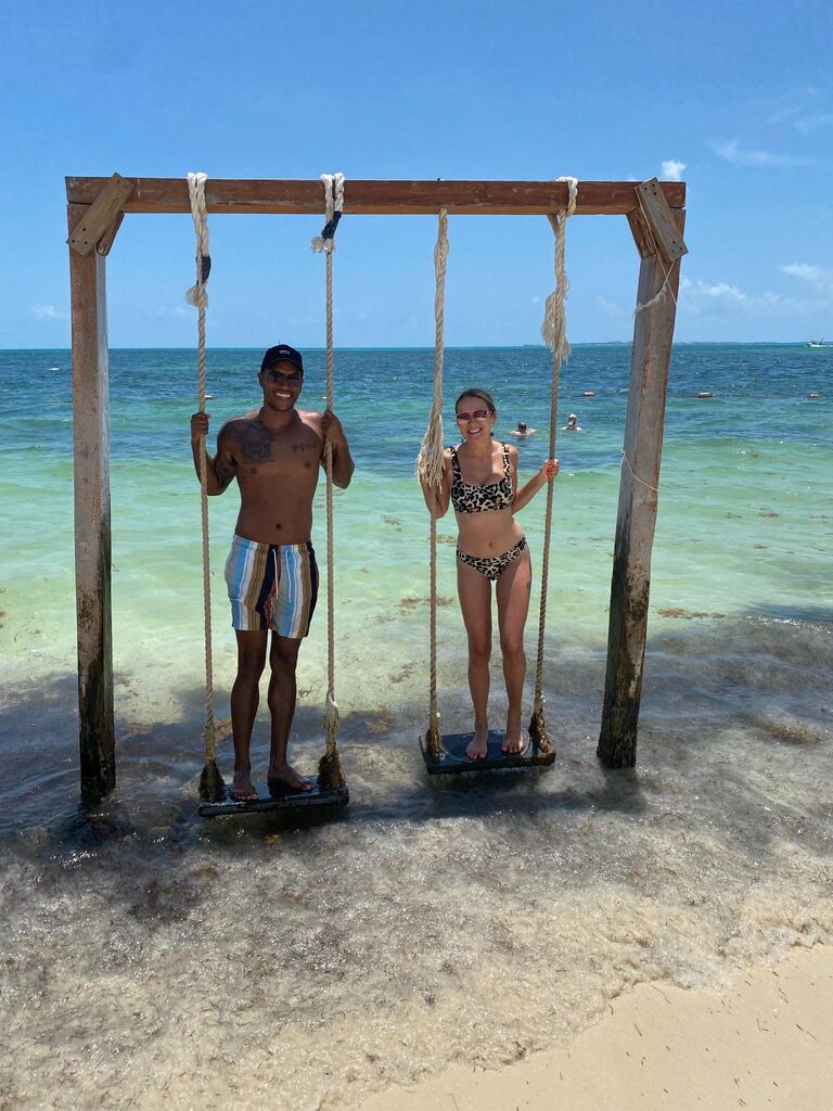 We celebrated a year of dating in Playa Mujeres Mexico! We had the most AMAZING vacation. 