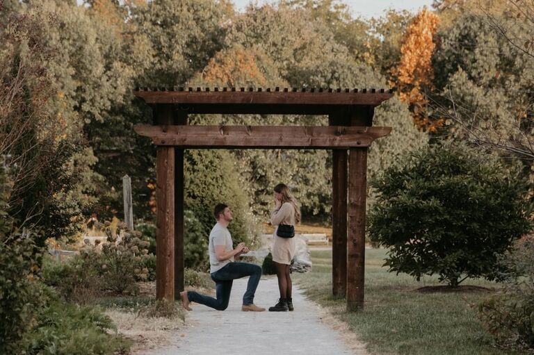 We're engaged! During our Kentucky trip, Connor proposed, and he and his parents beautifully organized this proposal to make it absolutely perfect.
