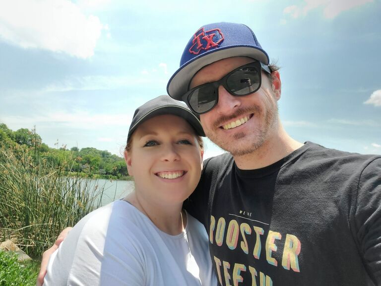 This was the first time we went to White Rock Lake for a walk. Posey almost didn't make it and this is where Cole fell in love with Meredith.