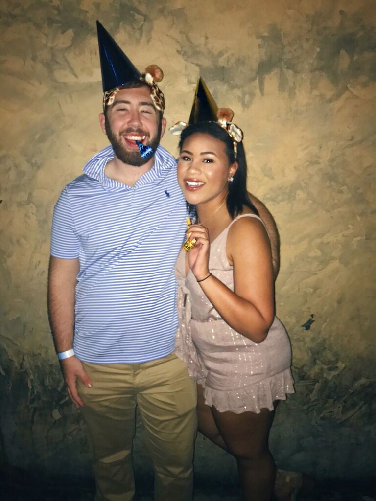First Halloween and the beginning of our couples costumes.