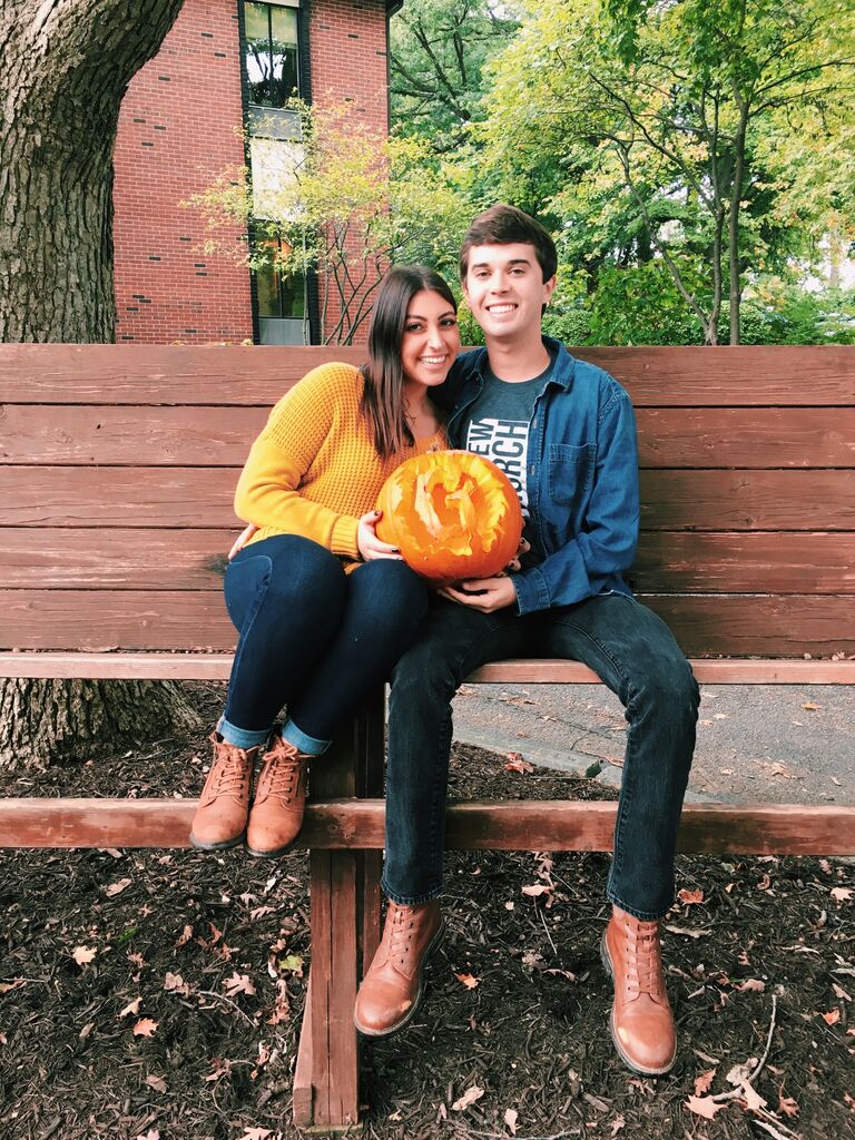 On this date, they had become official 'boyfriend' and 'girlfriend.' Parker's fraternity came to Alexa's sorority for a pumpkin carving event. All of their friends celebrated them for finally making things 'official' despite their growing relationship over the course of the past few months.