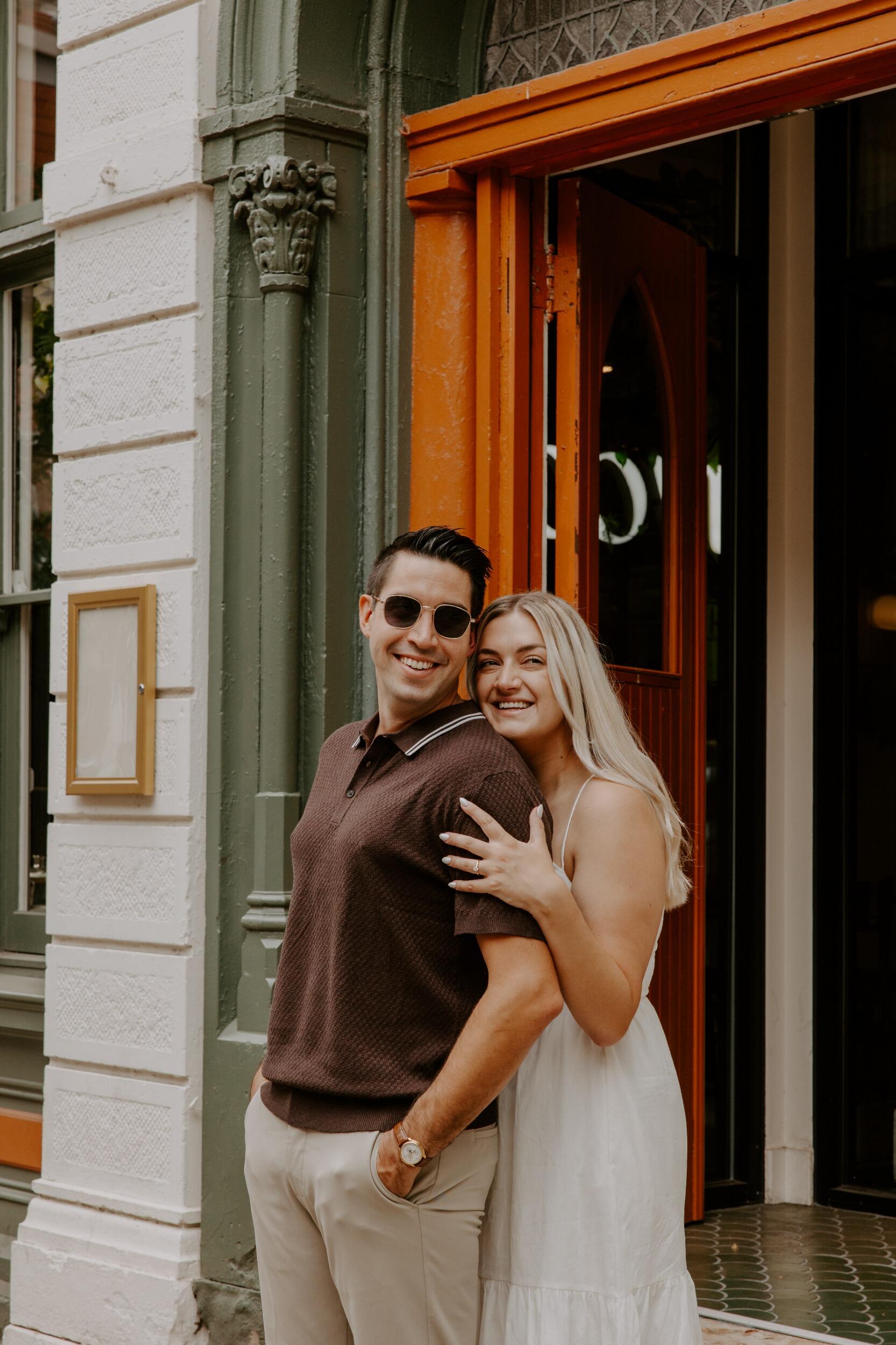 THE FINAL SCENE! Matt and Hannah eagerly await the final scene of their personal Rom-Com, a September wedding surrounded by family & friends. The culmination of their love story that began with a whisper of fate, and blossomed into a symphony of love, laughter, and happily ever after!