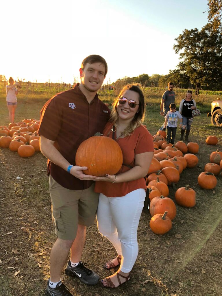 Annual pumpkin patch visit