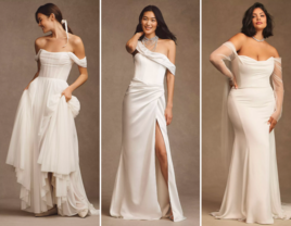 Three new Anthropologie wedding dresses