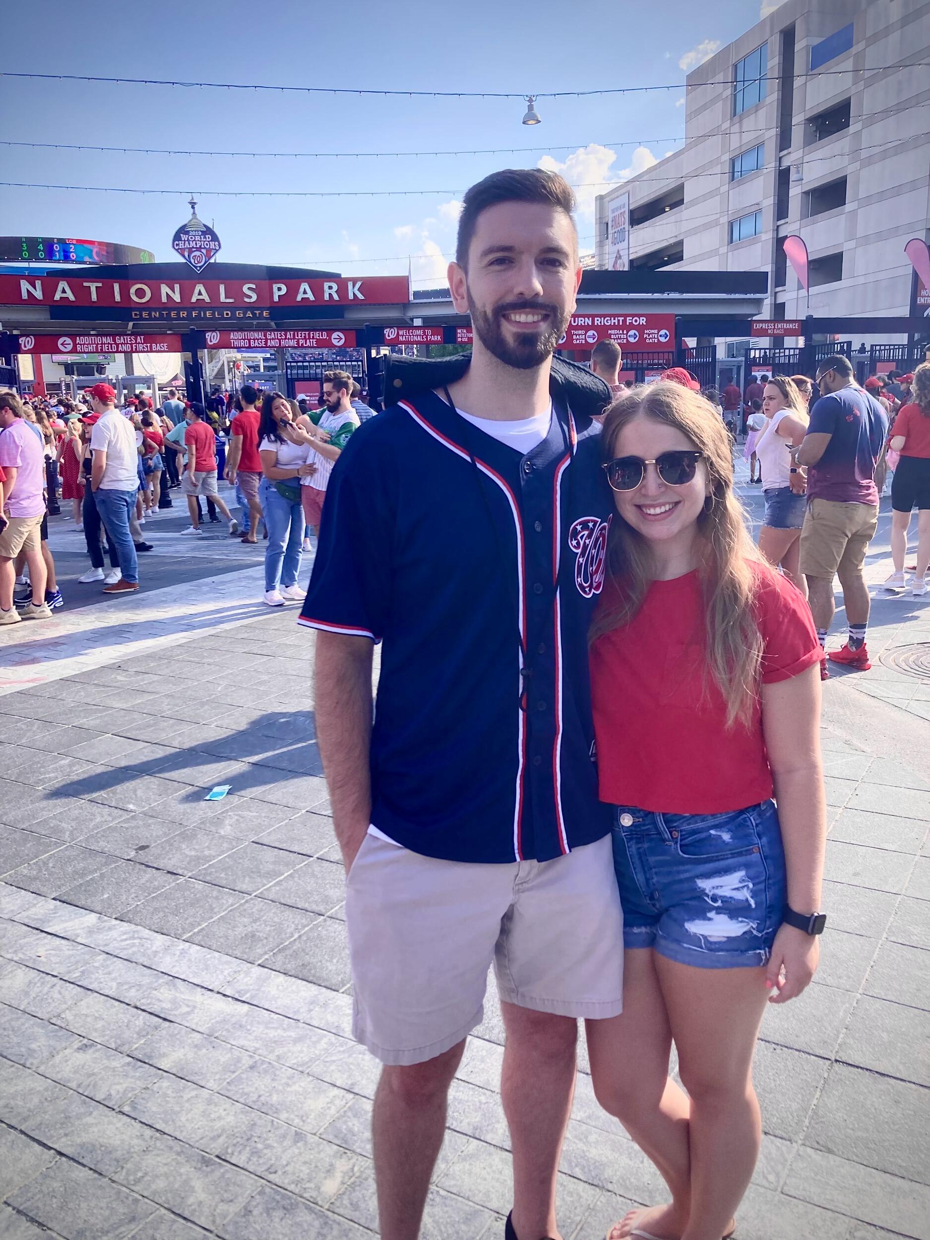 Baseball Game at Nationals Park