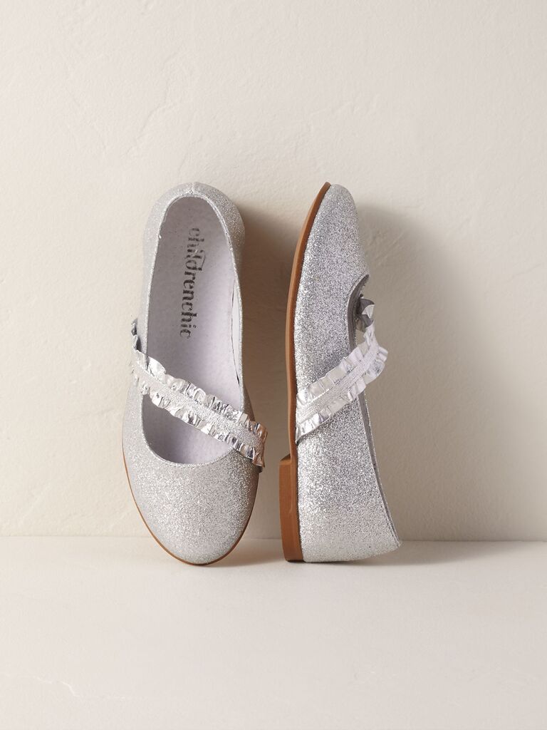 silver sparkly shoes for toddlers