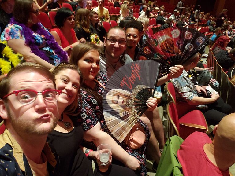 Ronnie's 29th birthday at the Werk The World Tour!