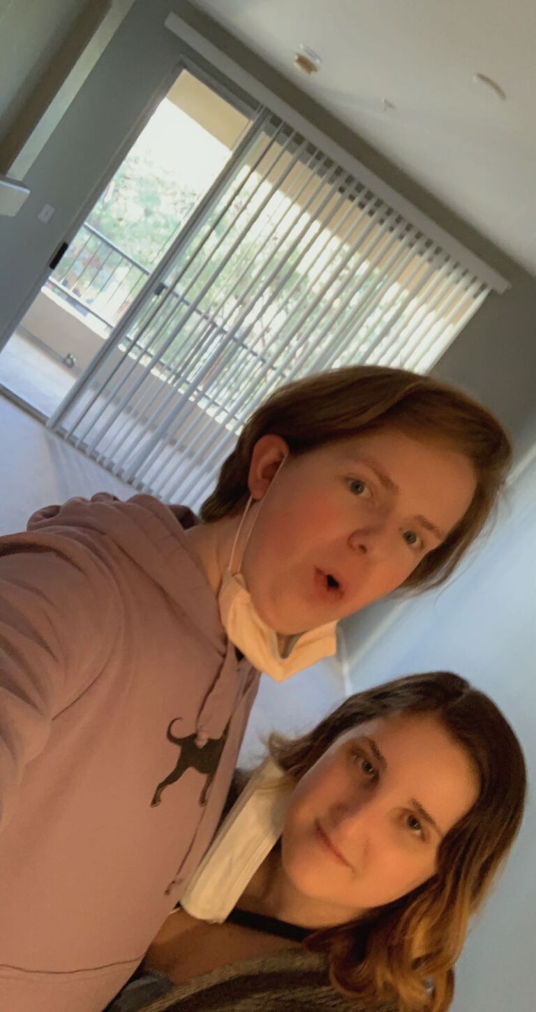 Officially moved in together