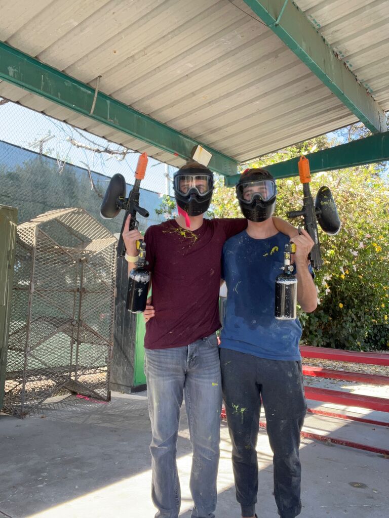 Our first paintball experience