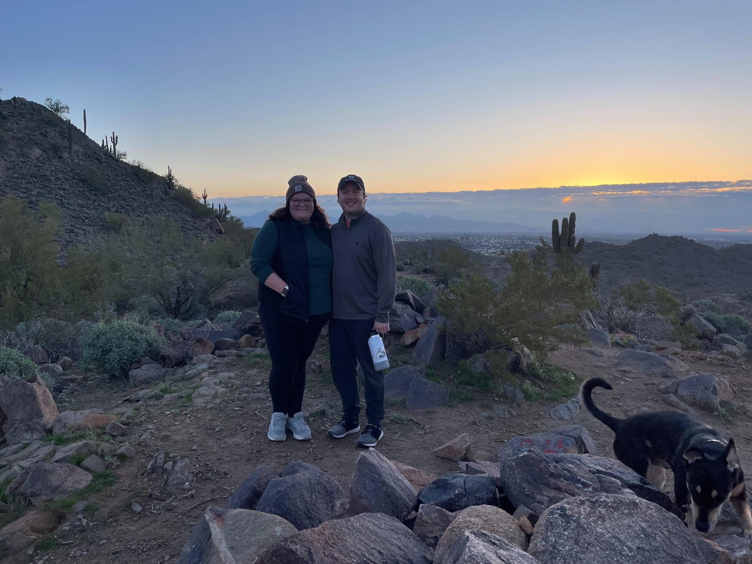 We started off 2023 with a visit to Phoenix to visit bridesmaid, Kyra and her husband, Matt. 