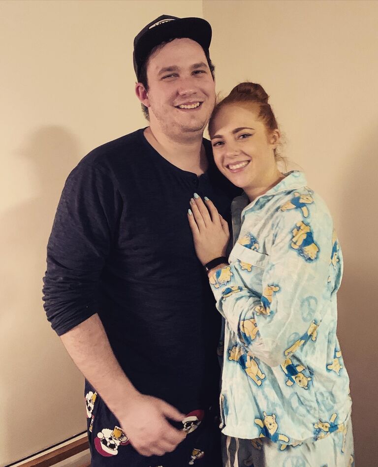 First New Year's Eve together, PJ party at Troy's place