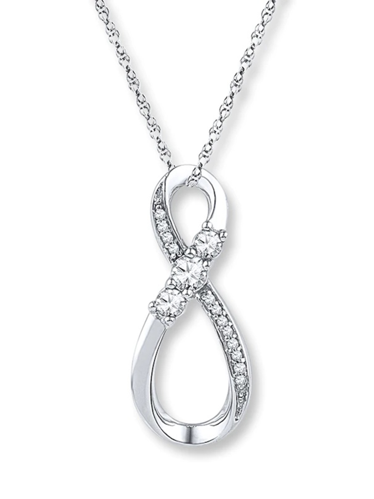 Hallmark hot sale infinity necklace