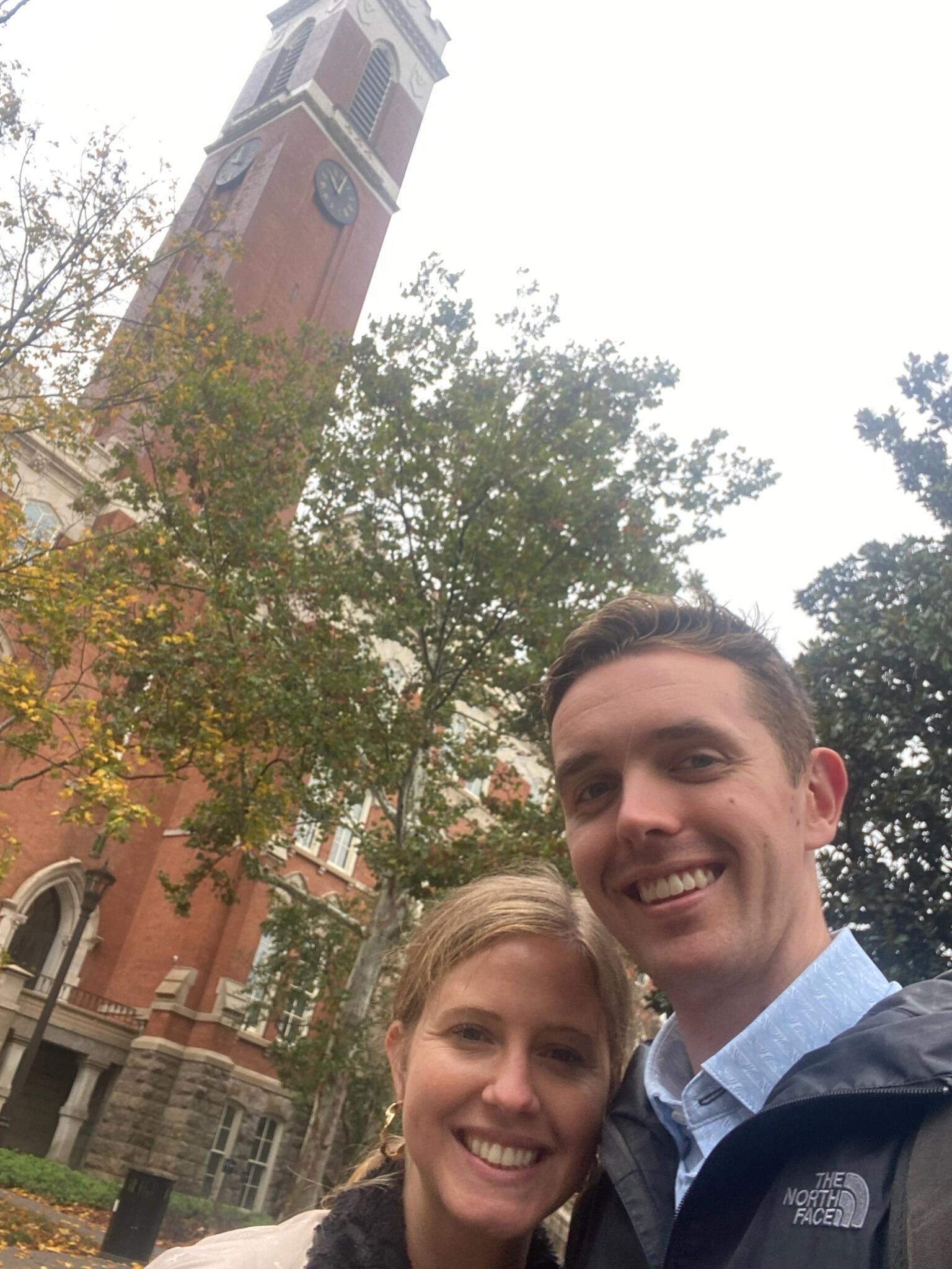 Allie joined Parker at his college 5 year reunion!