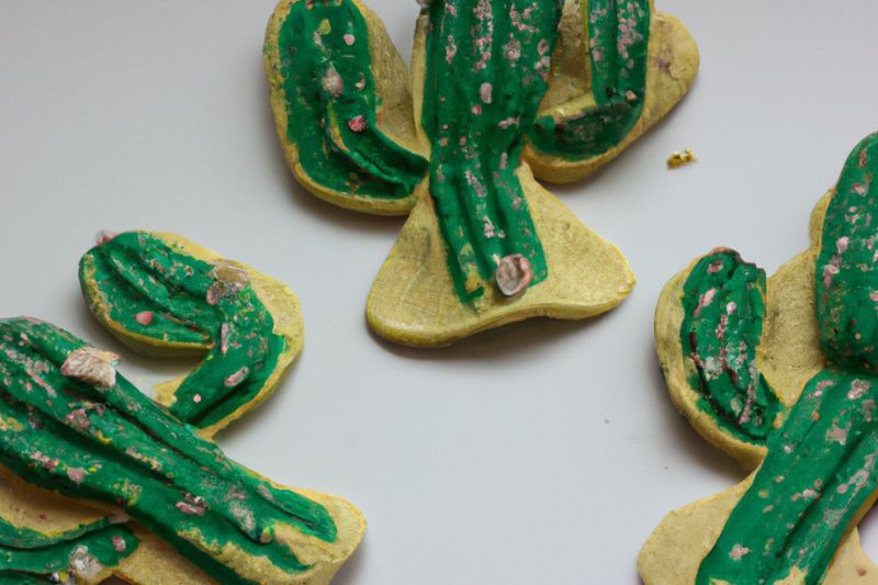 Practical Magic themed party - cactus shaped pancakes