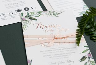 Paper Rock Scissor  Custom Luxury Wedding Invitation Studio
