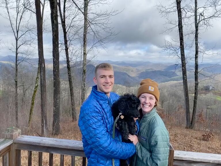 A lovely trip to NC with our new puppy