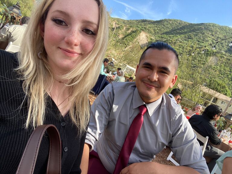 We celebrated Juan’s auntie Angely and uncle Steven’s beautiful wedding together and began dreaming about ours. 