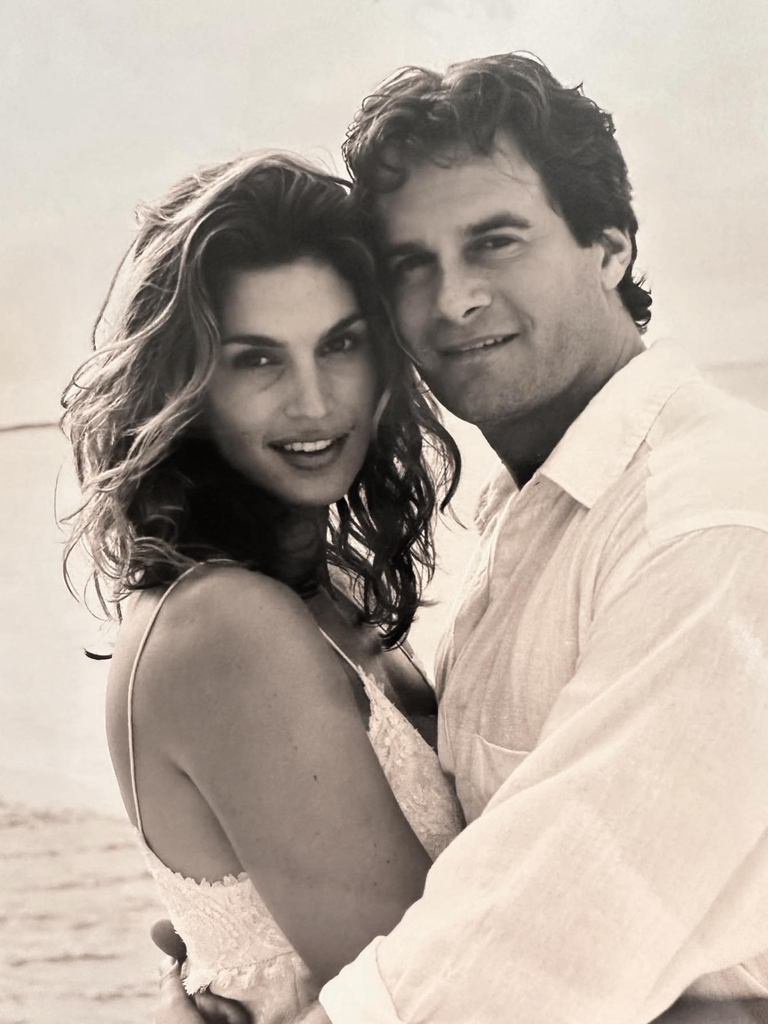 Cindy Crawford and Rande Gerber celebrate their 25th anniversary