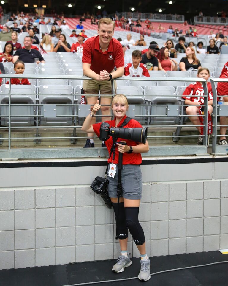 No more long distance! Caitlyn moved to Phoenix to work for the Arizona Cardinals, and Connor moved shortly after to start his remote job with Frito-Lay
