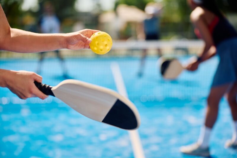 End of summer party ideas: pickleball party