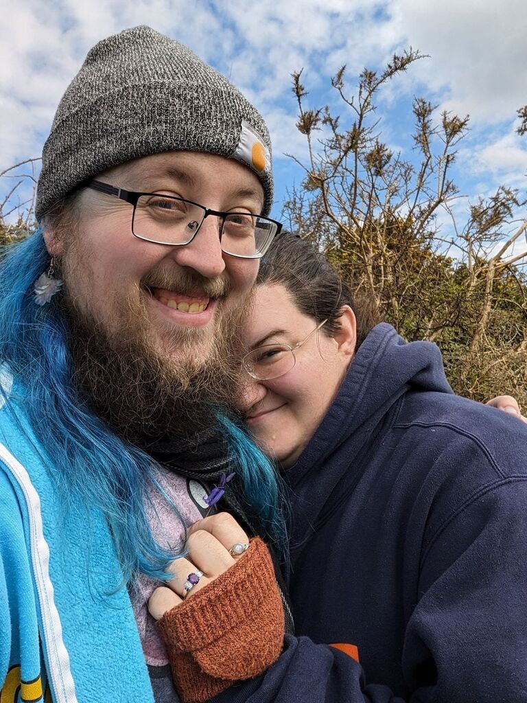 He proposed to me on a hillside overlooking the Stone Circle at Drombeg in County Cork! I squeaked out a yes!