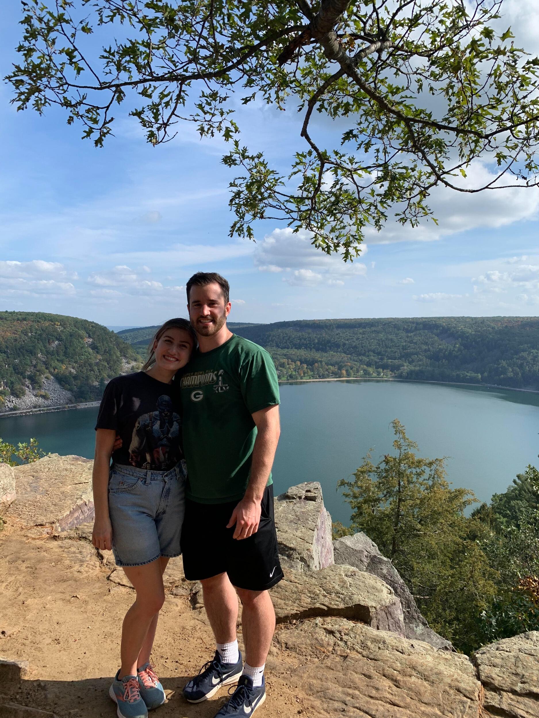 Hiking in Wisconsin...feeling the burn