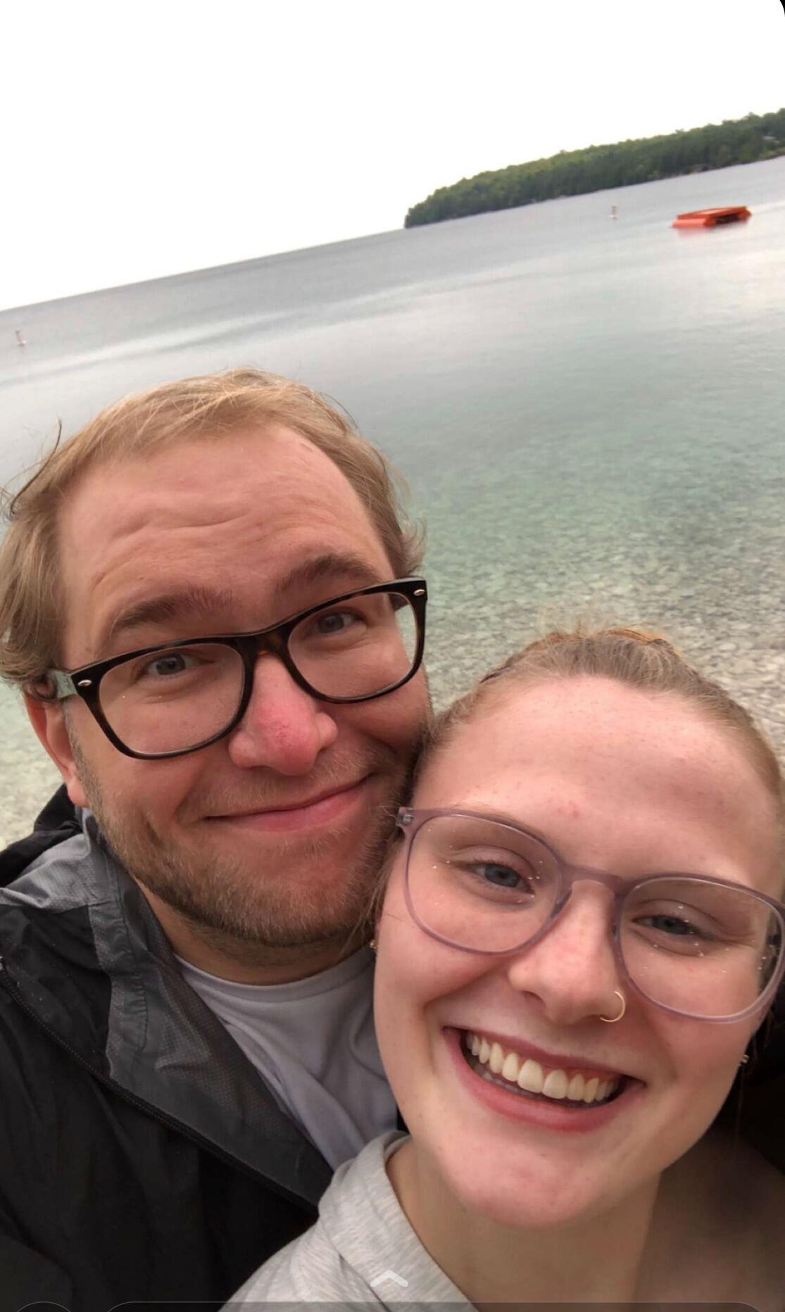 6 month anniversary celebrated on Washington Island.
