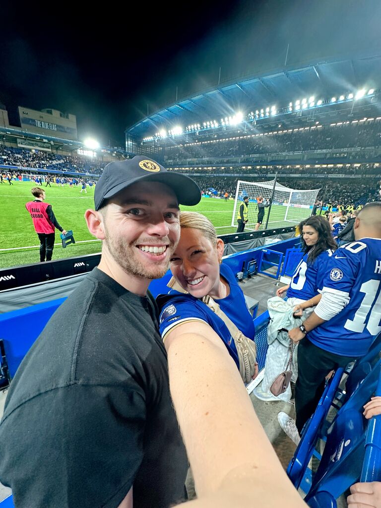 We were lucky enough to see two Chelsea games while we were in London thanks to Rachel's relatives who are season ticket holders. We also took a tour of the stadium!