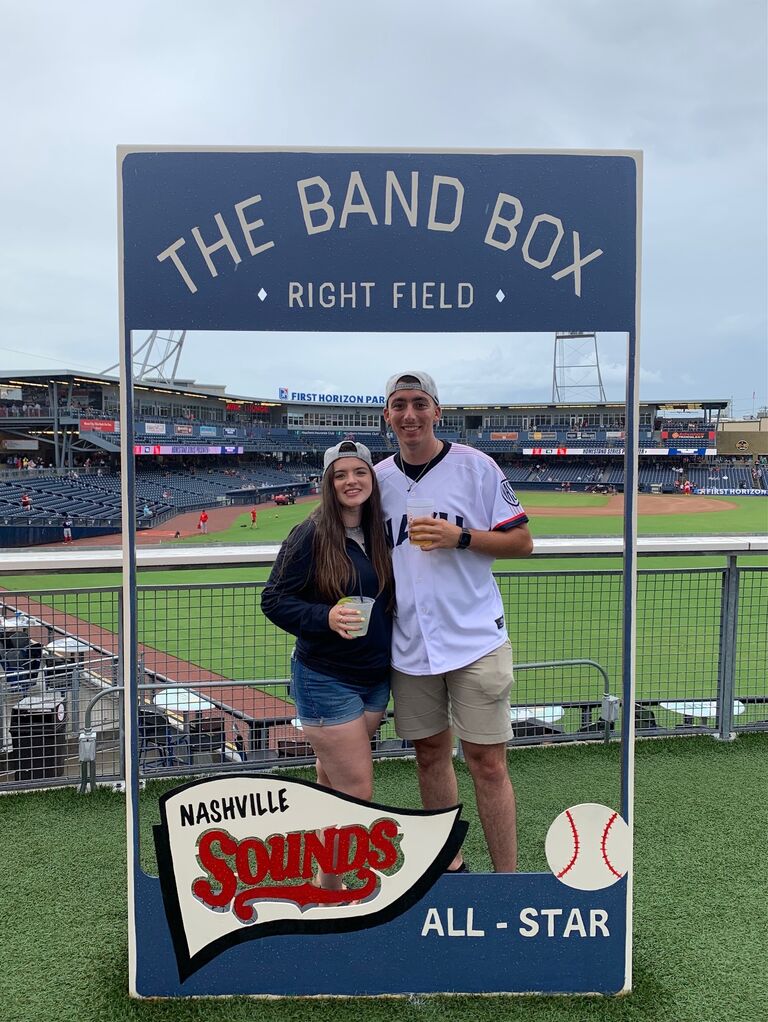 We went to see the Sounds play!