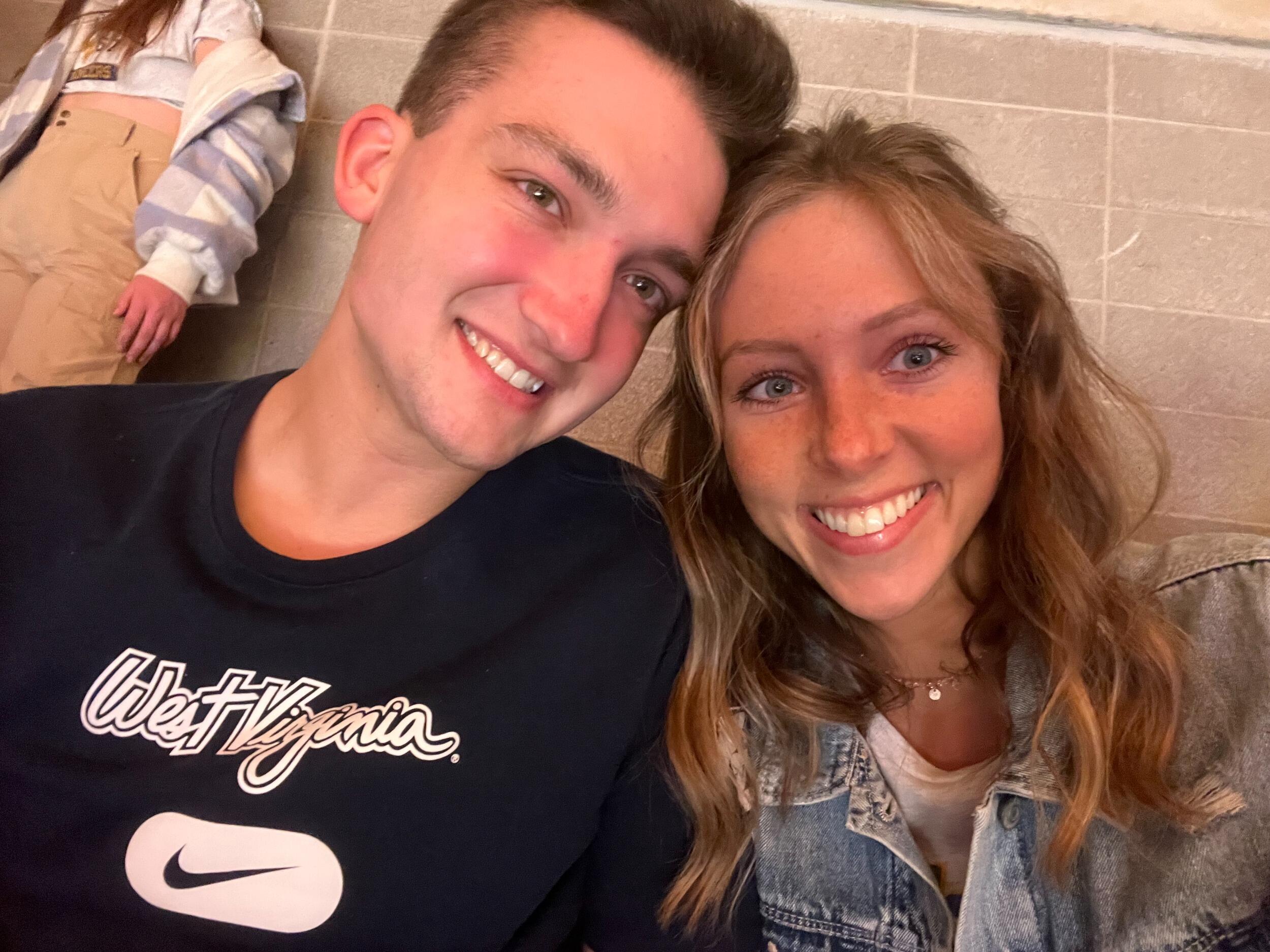 1st Backyard Brawl basketball game together