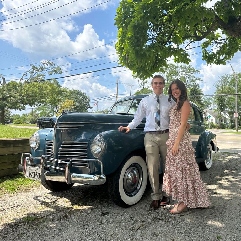 Pictures before the Matusko-Trobaugh wedding 