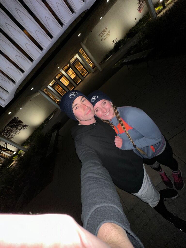 Late night run.
Maddie lost her AirPods 