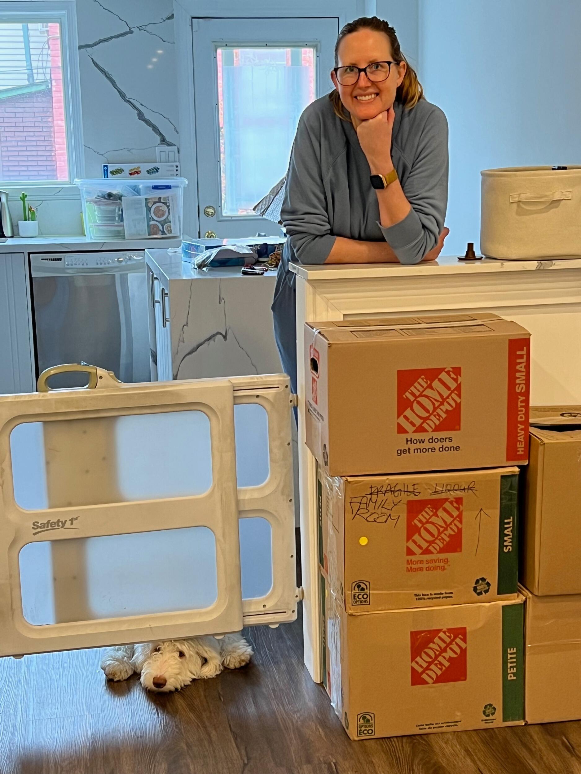 Moving Day into our new home!