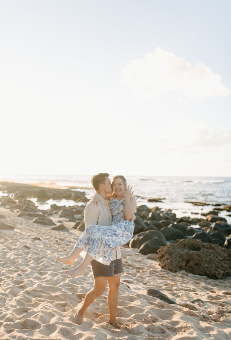 Engaged in Hawaii 
