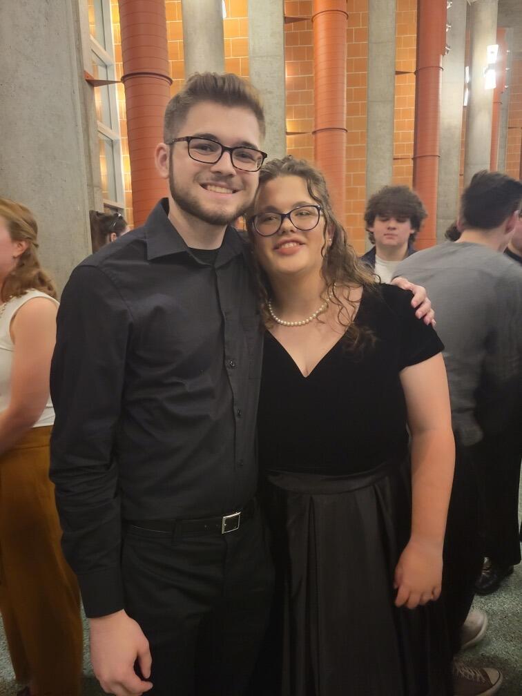 Our first collegiate choir concert together!