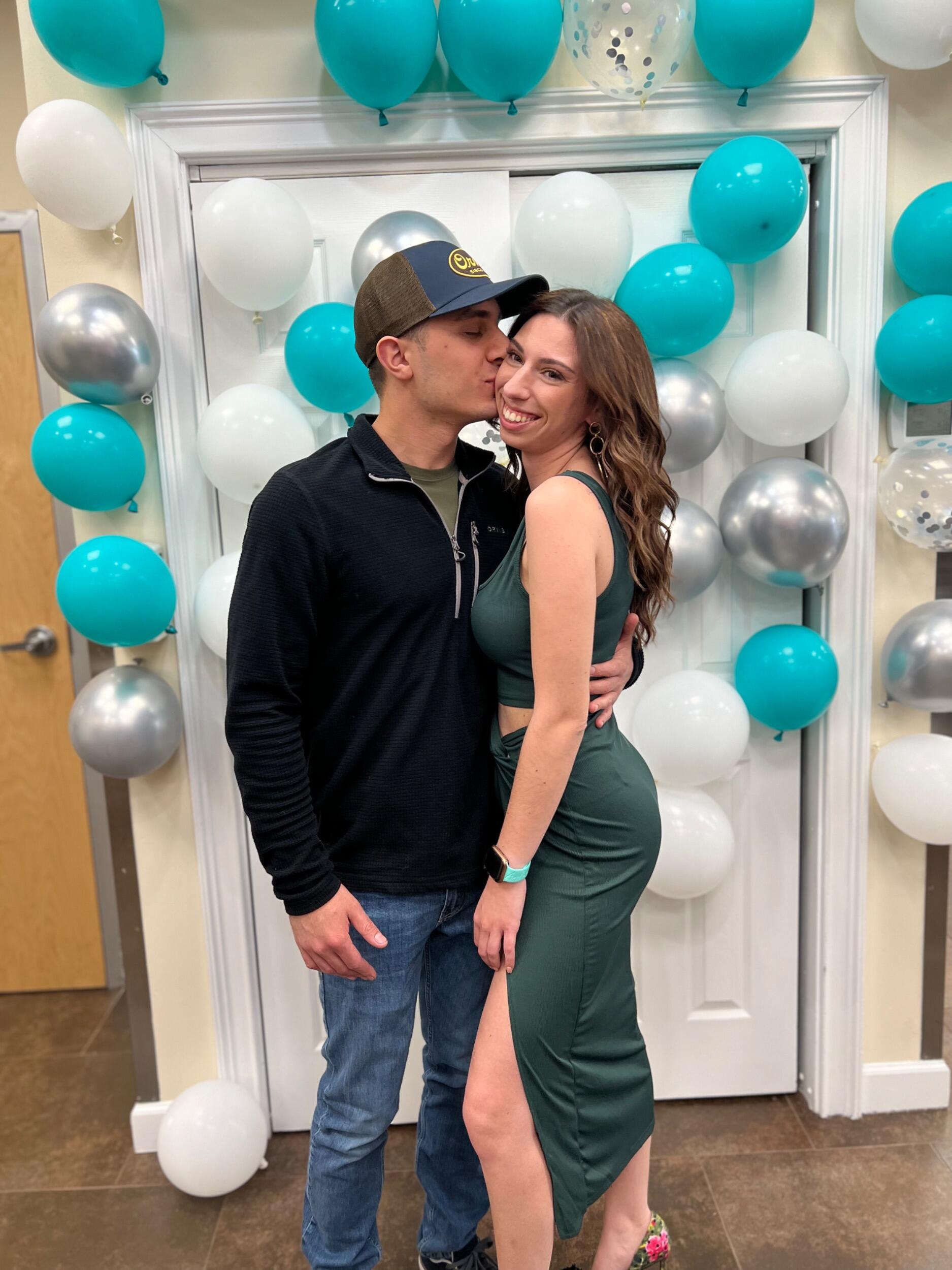 They got to celebrate some of their own milestone accomplishments together, like Analiese graduating Cosmetology school and Drew finishing up a training program at work!